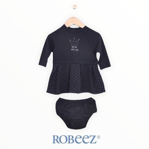 ROBEEZ | Navy | Baby Girl Set - Picture 1 of 5